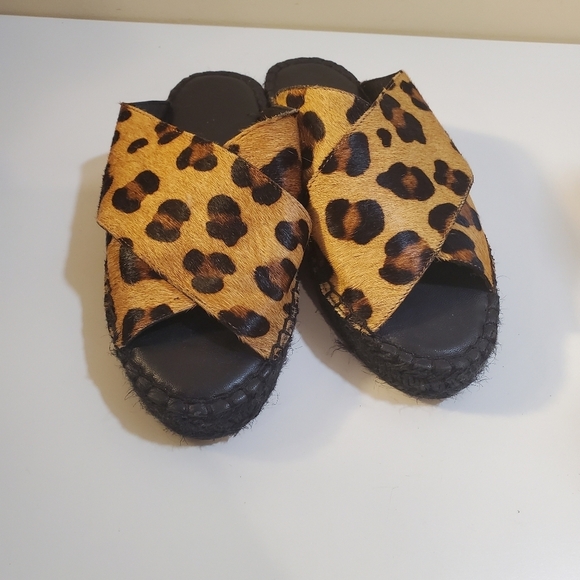 TOPSHOP Animal print sandals size 37 - Picture 6 of 10